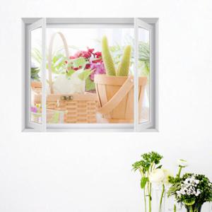 아트박스/꾸밈 cw246-화분키우기_창문그림액자(중형)_디자인시트