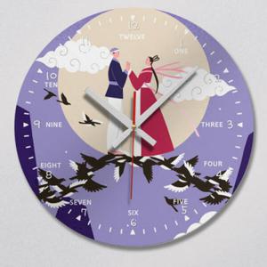 아트박스/꾸밈 ca488-어린이교육용벽시계12_전래동화1_인테리어