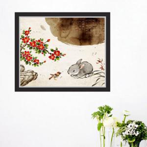 아트박스/꾸밈 it016-한국전통의수묵화_창문그림액자(중형)