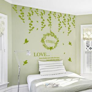 아트박스/꾸밈 cm144-사랑이 가득한 화환_그래픽스티커