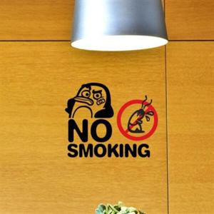 아트박스/제제데코 펭키_금연스티커