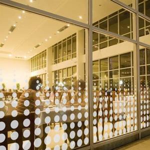 아트박스/낭만창고 dc083-땡땡이 패턴(반투명유리시트지)