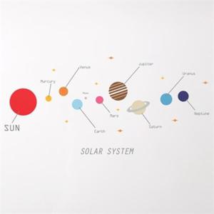 아트박스/코이핀즈 태양계 우주 행성 스티커