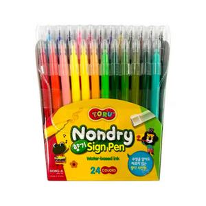 아트박스/문구앤토이스 [동아] 논드라이사인펜 24색 토루 향기