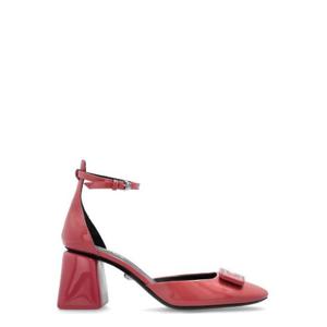 베르사체 로고 프린트 라운드 토 펌프스 1017840D2VE 1PV2P TP934839566