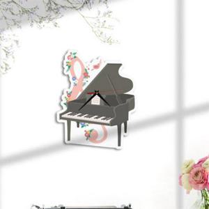 아트박스/꾸밈 nb078-인테리어벽시계-연주하는피아노