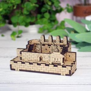 아트박스/퍼즐이야기 3D나무퍼즐 수원화성 봉수대 봉돈 모형 만
