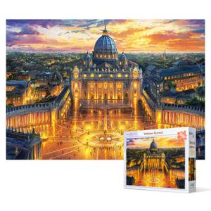 아트박스/퍼즐사랑 1000피스 직소퍼즐 - 바티칸 궁전의 광장