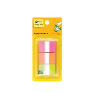 아트박스/오피스큐 팝업인덱스탭형광3색 IT3825 3N 38x25mm 25매