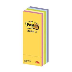 아트박스/오피스큐 3M 포스트잇큐브노트파스텔CT 13 45장 5색상