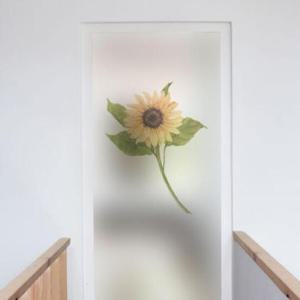 아트박스/꾸밈 gb349-드로잉해바라기_유리문시트지