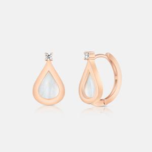 스틸라 스털링 실버 로즈 귀걸이 A233SE0365RPH