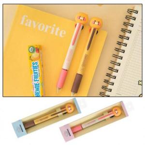 아트박스/이룸 카카오프렌즈 피규어 멀티 4색 볼펜 춘식이