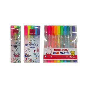 아트박스/동아연필 동아 미피 형광 메모라이너 5색 세트