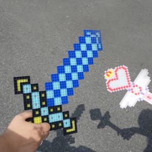 아트박스/토단 야광 블럭 검 만들기-1인세트