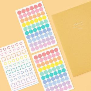 아트박스/문구앤토이스 [안테나샵] 테이블토크 투명 스티커 세트