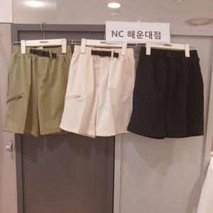 [오후]화섬 4부 카고팬츠 OHTA24402