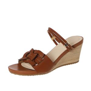 닥스구두 여성 웨지힐 샌들 DLD309-LS34 카멜