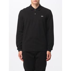 라코스테 클래식 롱슬리브 폴로 셔츠 L1312 031 Black
