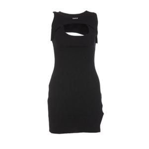 오프화이트 컷아웃 디테일 슬리브리스 드레스 OWDB496C99JER001 1001 TP935268944