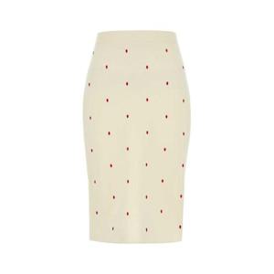 보테가베네타 미디 스커트 823954V5BG0 9094 White