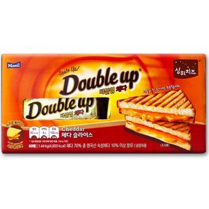 코스트코 상하치즈 더블업 체다 슬라이스 치즈 1440g(24g x60매)