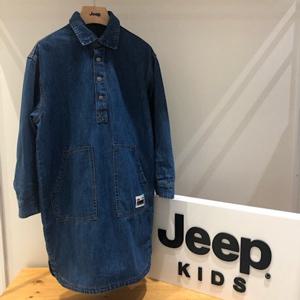 [지프키즈]기본 데님 셔츠 원피스 KL3OPF701