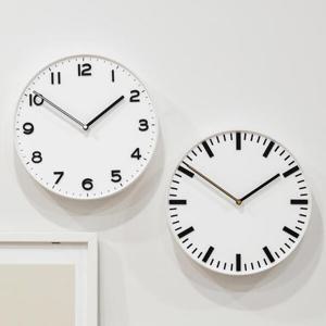 아트박스/플라이토 국산 볼드라인 무소음 인테리어 벽시계 30cm