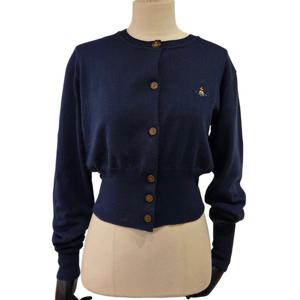 [비비안웨스트우드(가방)]1803002U-Y001V- (베아 크롭 가디건)