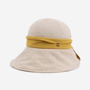 [닥스(모자)]투톤 리본 벙거지 DK26WBK002