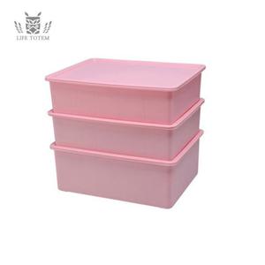 라이프토템 속옷 정리함 3종 세트 핑크 속옷정리바구니 속옷수납바구니 속옷수납 속옷정리 속옷수납함 속옷