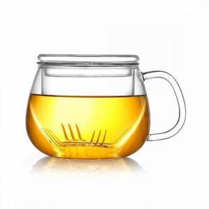 티머그 로하티라벤더 내열유리 유리찻잔 300ml 커피잔