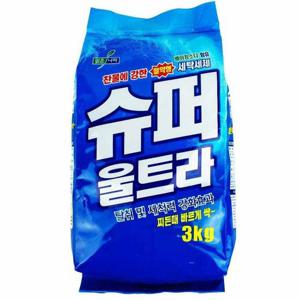 맑은나라 슈퍼울트라 절약형 세탁세제 3kg