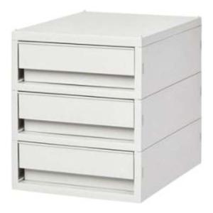 시스맥스 뉴트로소품함 중형3단_수납정리함리빙박스