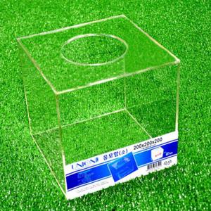 유니온 DISPLAY STAND 응모함 소 BO-003 응모함 투명응모함 사각응모함 응모상자 투명상자 투명함 투명통