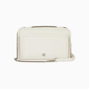 [캘빈클라인 진]여성 CKJ 유틸리티 메탈 로고 더블집 카메라백(4K0004G-YAS)