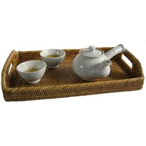 라탄 바구니 라탄 뉴 모닝 트레이 소