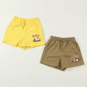 [지프키즈]여아 곰프린트 셋업 5부팬츠  KP2TPF944