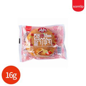 삼립 잼있는 미니딸기쿠키 16g x 100개