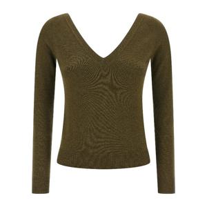 생로랑 와이드 브이넥 캐시미어 스웨터 808068YALL2 1333