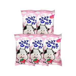 롯데웰푸드 말랑카우 딸기 79g x 5개