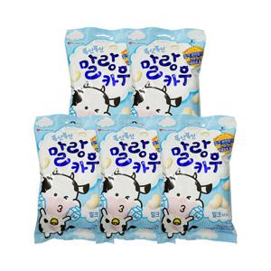 롯데웰푸드 말랑카우 밀크 79g x 5개