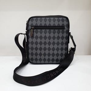 [몽크로스]공용 자가드 체크 무늬 크로스백  MC7806-2_SH