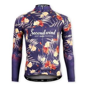 자전저상의 자전거져지상의 라이딩의류 알로하바이올렛 긴팔저지