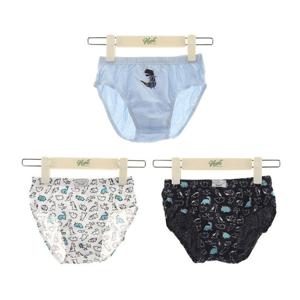 [헌트이너웨어] 남아동 공룡 삼각팬티 3매(HIMP725K1C_10)