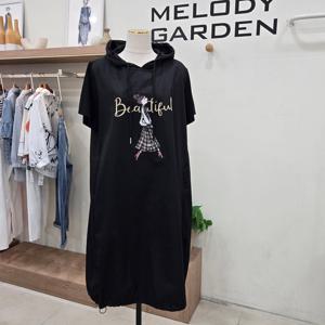 [멜로디가든]뷰티플 후드 원피스 M25M5O101_SH