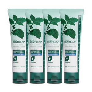 [땡큐온]덴티리프 1450 ppm 고불소 구취케어 치약 180g x4개