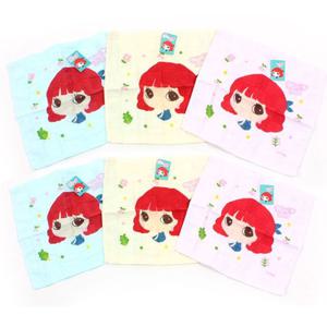 미니돌 미니 타월 3세트 X2개 캐릭터 미니수건 유치원