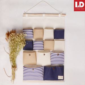 마린 벽걸이 수납 포켓 블루 수납정리함 멀티수납함 벽걸이포켓수납함 벽걸이포켓정리함 소품정리함 소품수