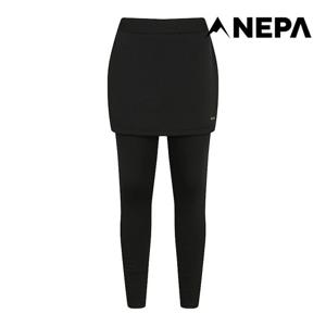 [택가109,000원] 네파 여성 트레일 기모 치마 레깅스 7J81922